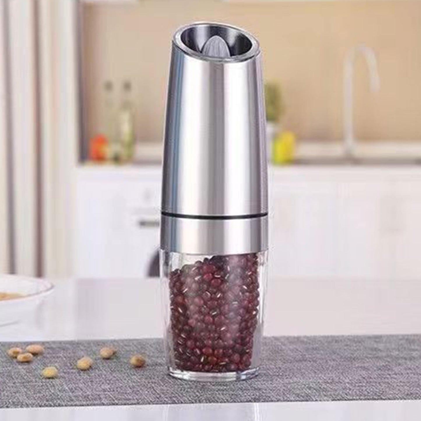 VALSEEL Household Appliances Clearance Gravity Induction Electric Household Stainless Steel ABS Ceramic Core Grinder